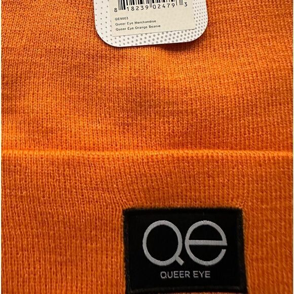 QUEER EYE Unisex Beanie in Orange Color - Picture 7 of 13